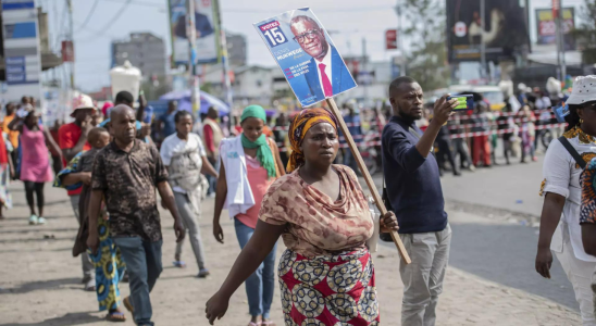 DR Kongo Wahllokale in der Demokratischen Republik Kongo werden inmitten