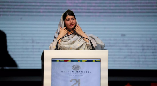 Die Taliban Herrschaft „machte das Maedchenleben illegal sagt Malala Yousafzai