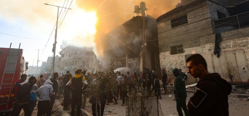 Gaza Kaempfe nehmen zu scharfe Kritik an „unmoralischen USA Krieg