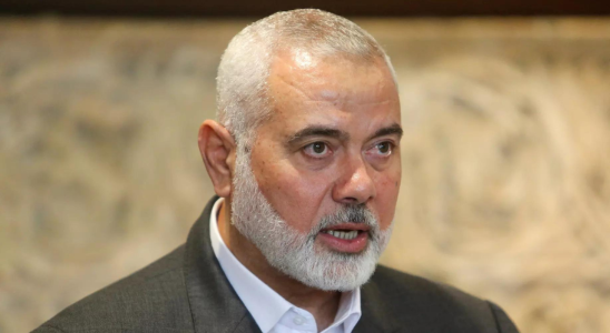 Hamas Chef Ismail Haniyeh trifft zu Waffenstillstandsgespraechen in Kairo ein