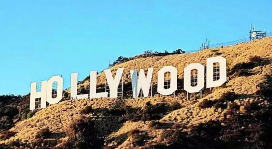 Hollywood Schild 9 Buchstaben Hollywood Wahrzeichen ein Blockbuster der 100 Mal verkauft wird