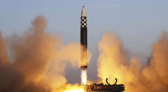 Interkontinentalrakete Nordkoreas juengster Interkontinentalraketentest Rakete kann jeden beliebigen Punkt in