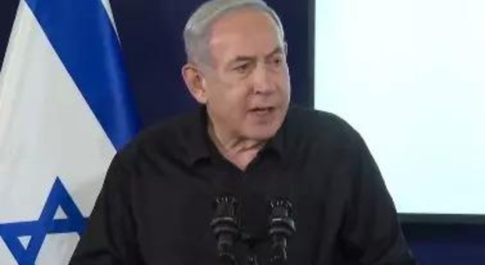 Israels Ministerpraesident Netanyahu wurde waehrend einer Parlamentsansprache von Geiselfamilien belaestigt