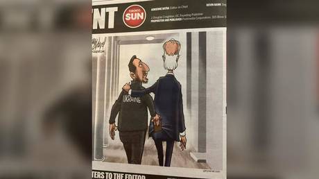 Kanadische Zeitung entschuldigt sich fuer Zelensky Karikatur – World