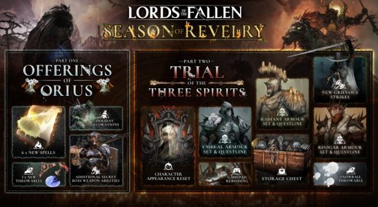 Lords Of The Fallen „Season Of Revelry enthaelt neue Quests