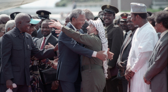 Mandelas Tod Ein Jahrzehnt nach Mandelas Tod lebt sein pro palaestinensisches