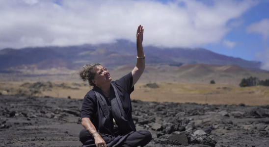 Mauna Kea Ein Vulkan auf Hawaiis Big Island ist fuer