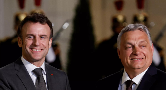 Orban Ungarns Orban trifft Macron vor dem EU Gipfel