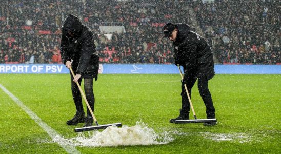 PSV FC Twente wegen starkem Regen abgesagt „Es war lebensgefaehrlich