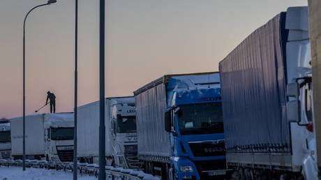 Polen fordert EU Grenzwerte fuer ukrainische Trucker – World