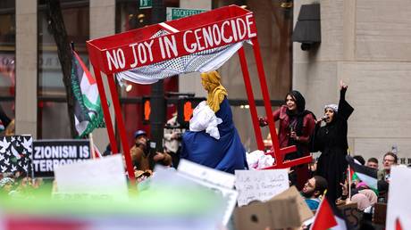 Pro palaestinensische Demonstranten „sagen Weihnachten ab – World