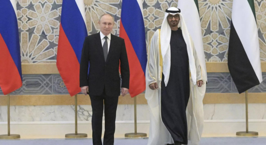 Putin Russlands Putin besucht die Vereinigten Arabischen Emirate und Saudi Arabien