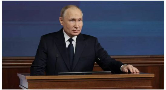Putin fordert eine „harte Reaktion auf auslaendische Bemuehungen Russland zu