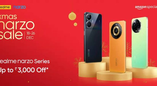 Realme Weihnachtsverkauf Angebote und Rabatte auf Relame Smartphones