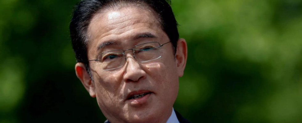 Regierender Koalitionspartner Der japanische Premierminister wird heute voraussichtlich sein von