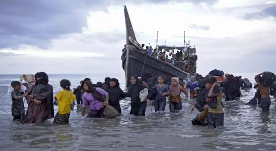 Rohingya UN draengt auf Rettung von 185 im Indischen Ozean