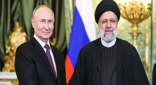 Russland Ebrahim Raisi trifft Wladimir Putin und bezeichnet die Zusammenarbeit