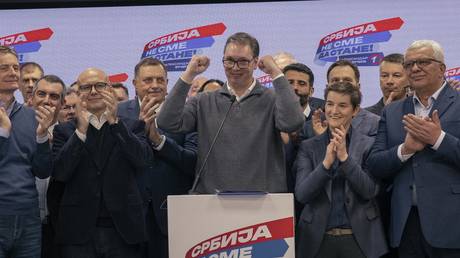 Serbiens Vucic erklaert „absoluten Wahlsieg – World