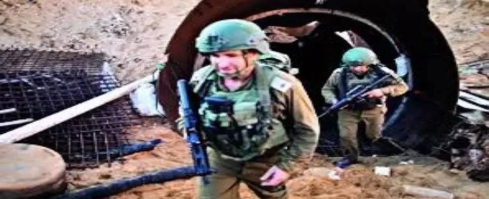 Tunnel Israel findet „groessten Hamas Tunnel nahe der Grenze