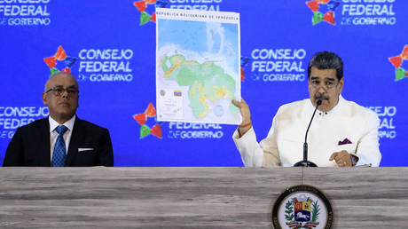 Venezuela fuegt seiner Karte umstrittene oelreiche Region hinzu – World