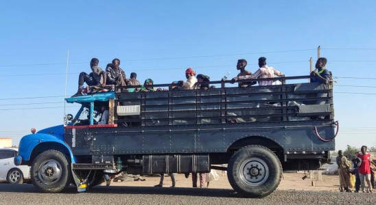 Vertriebene im Sudan Vertriebene im Sudan muessen erneut fliehen da