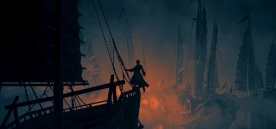 Vorschau auf die Piratenkoenigin Eine vergessene Legende – Licht aus