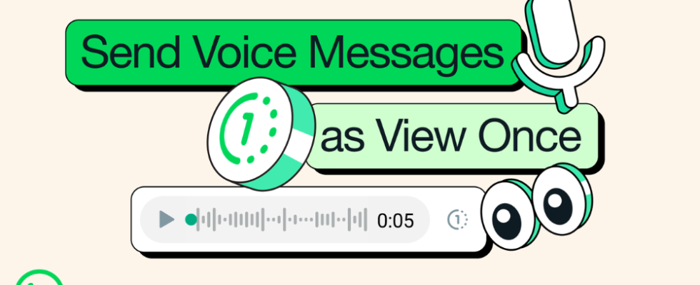 WhatsApp Benutzer koennen jetzt selbstzerstoerende Sprachnachrichten senden So gehts