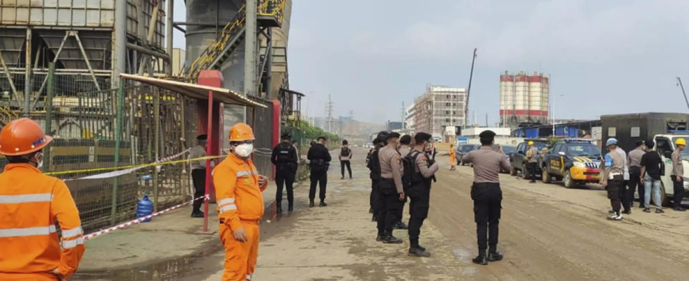 Zahl der Todesopfer bei Explosion einer Nickelfabrik in Indonesien steigt