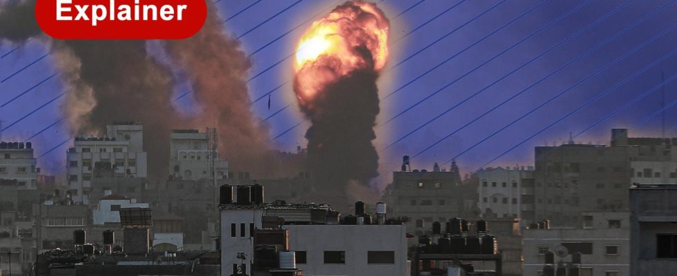 „Dumme Bomben haben grosse Auswirkungen in Gaza Was sind sie