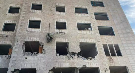 „Lebende Hoelle in den Ruinen von Gazas groesstem Krankenhaus