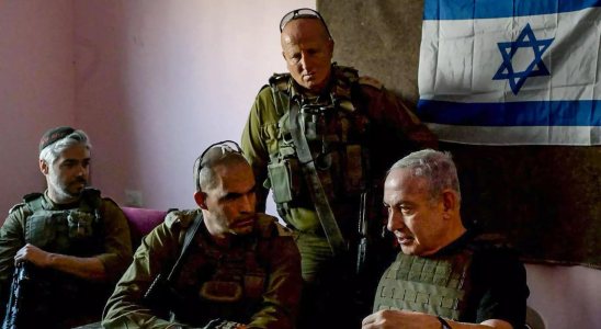 „Mit dem Feuer sprechen Benjamin Netanyahu bekraeftigt die laufenden Gespraeche