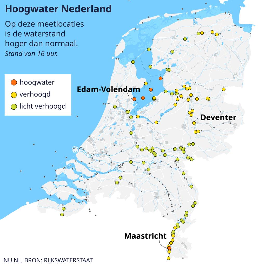 1704300233 389 Deich in Maastricht teilweise weggeschwemmt Hausboote evakuiert Inlaendisch