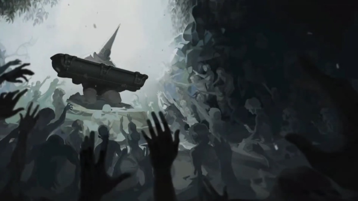 Blasphemous 2 erhält gruseligen Trailer und Veröffentlichungsfenster für den Spätsommer 2023. Dieses Bild ist Teil eines Artikels über die besten Spiele wie Dark Souls. 