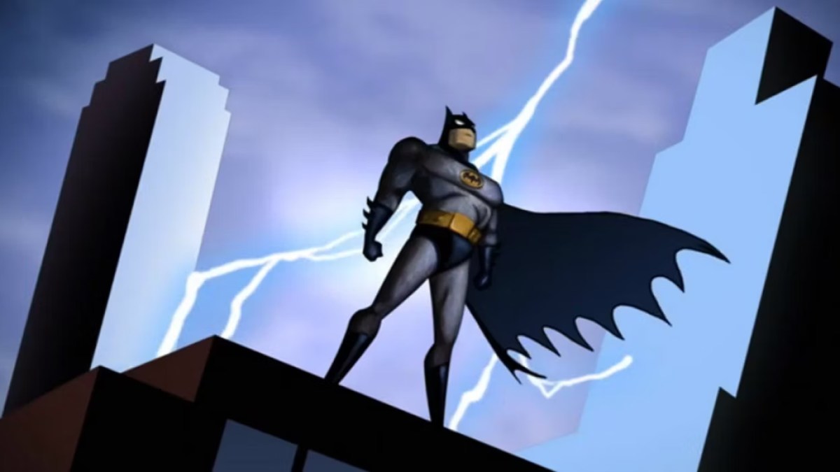Ein Standbild aus dem Intro von Batman: The Animated Series