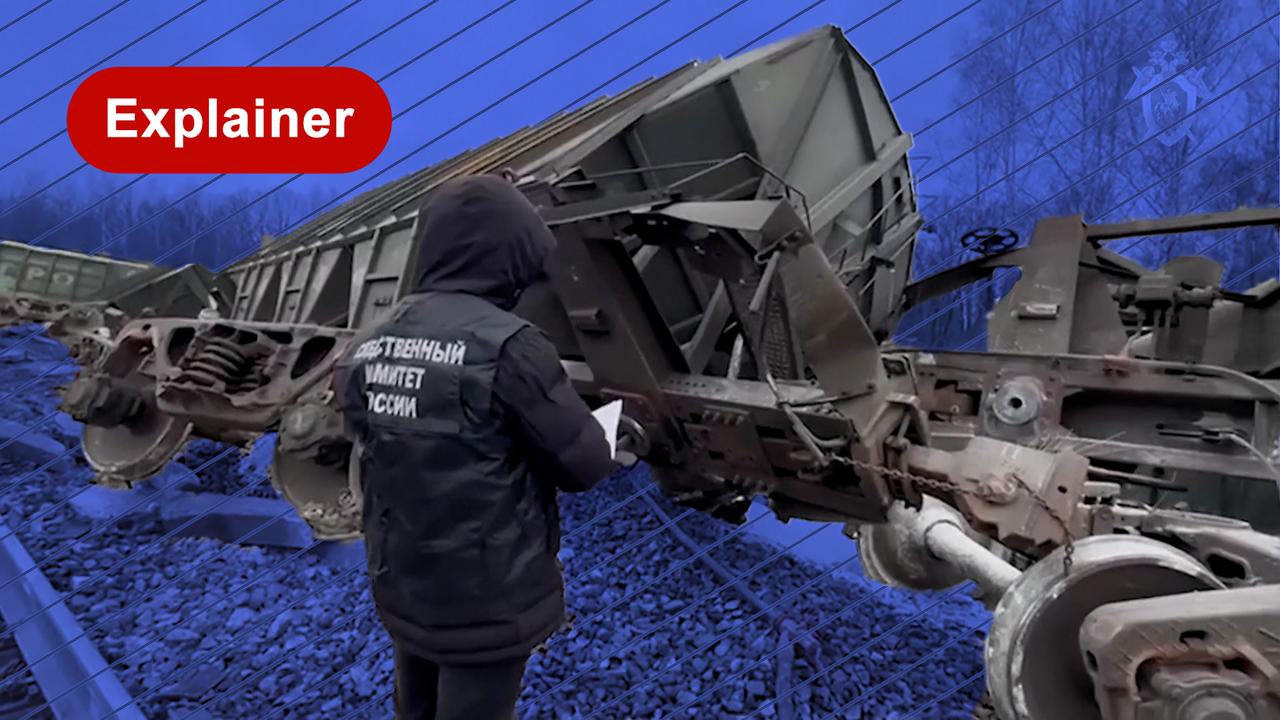 Beeld uit video: Sabotage op het spoor: hoe Oekraïne diep in Rusland toeslaat