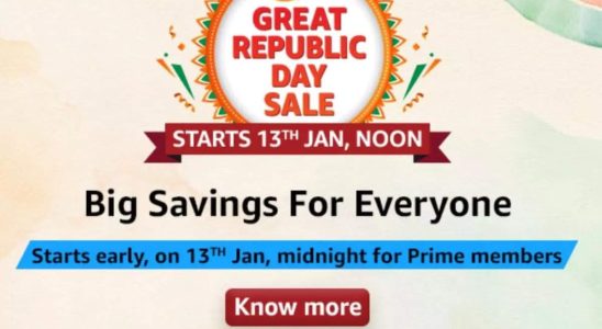 Amazon Republic Day Sale Faltbare Smartphones fuer unter 50000 Rupien