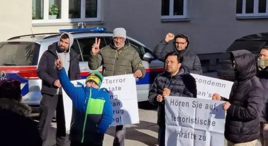 Anti Pakistan Protest der afghanischen Diaspora vor der pakistanischen Botschaft in Wien