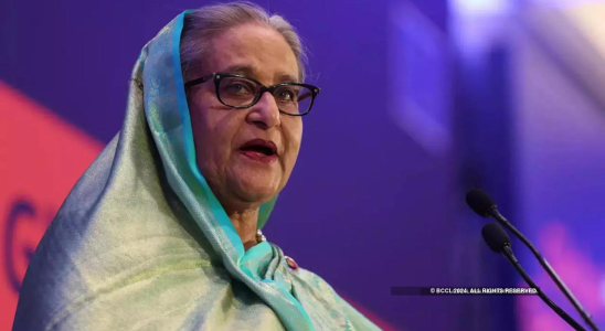 Bangladesch Scheich Hasina lobt Indien am Wahltag und hebt die