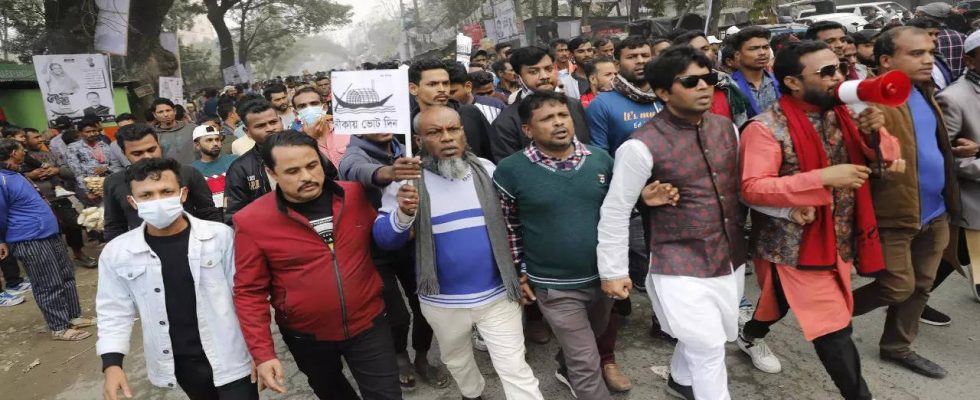 Bangladesch nimmt ohne Opposition an der Wahl teil