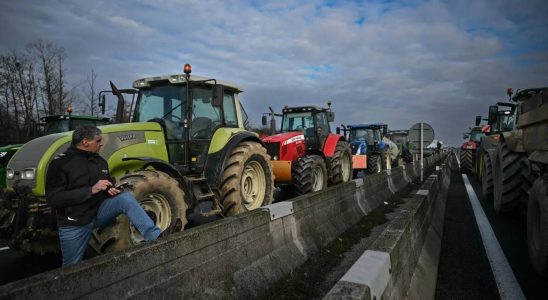 Bauernproteste breiteten sich im laendlichen Frankreich aus ein Toter bei