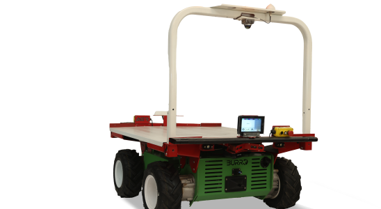 Der Burro Grande stellt fest dass das Agrartechnologie Robotikunternehmen auf dem