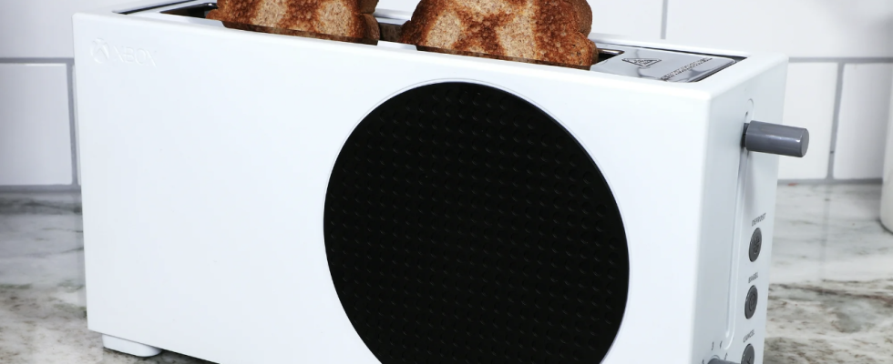 Der Toaster der Xbox Series S ist echt und Sie