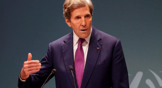 Der US Klimabeauftragte John Kerry verlaesst die Biden Regierung