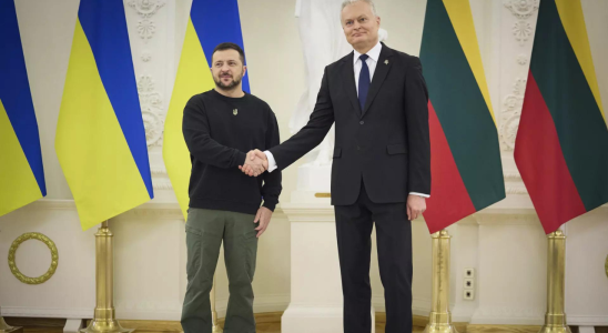 Der Ukrainer Selenskyj sagt Russland koenne gestoppt werden aber Kiew