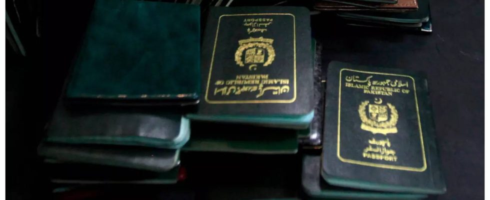 Der pakistanische Pass ist der viertschlechteste der Welt