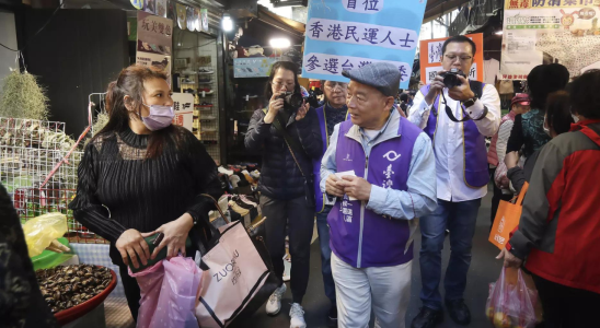 Die Hongkonger in Taiwan unterstuetzen entschieden die Regierungspartei nachdem sie