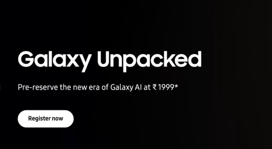 Die Samsung Galaxy S24 Serie ist jetzt in Indien zur Vorreservierung