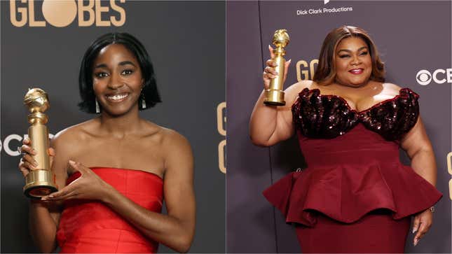 Die Schauspieler dankten der aufgeloesten HFPA bei den Golden Globes