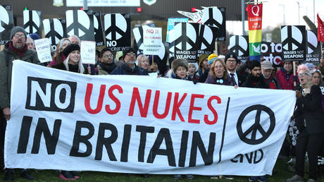 Die USA wollen ihre Atomwaffen in Grossbritannien neu stationieren