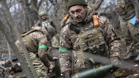 Die Ukraine leidet unter schwerem Munitionsmangel an vorderster Front –